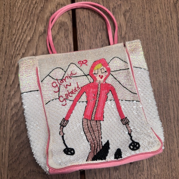 Anya Hindmarch vintage handbag with sequins READ - Picture 1 of 10
